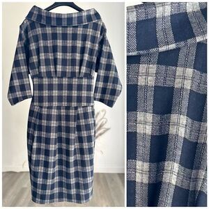 Paczula Plaid Dress Medium